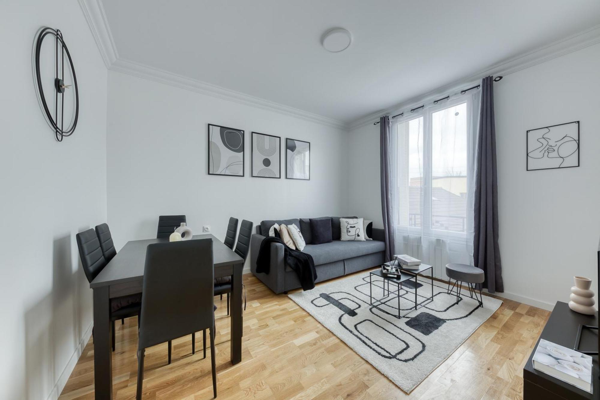 Maison 8 Personnes - Parking - Metro 7 Et Rer B A 6 Minutes La Courneuve Kültér fotó